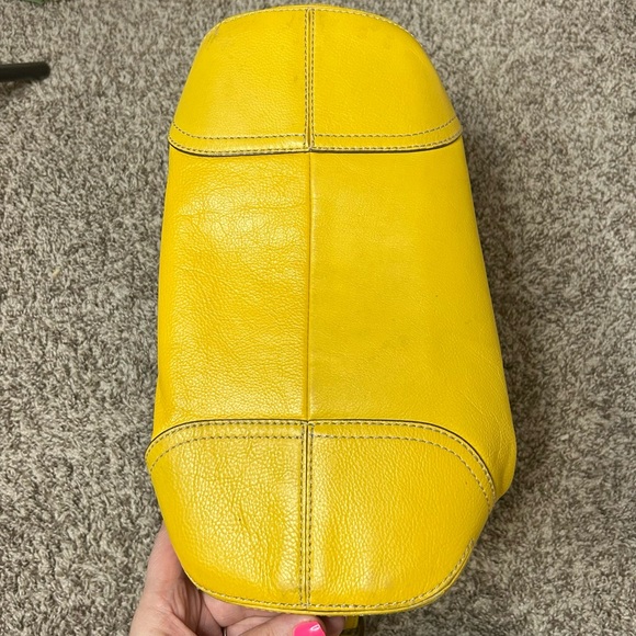 Michael Kors Leather Hobo Shoulder Bag - Picture 6 of 12